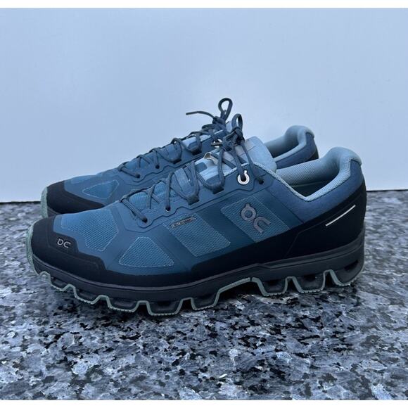 On Cloudventure Blue Black Trail Running Shoes Sneakers Size Men’s Size 9.5 main image 15